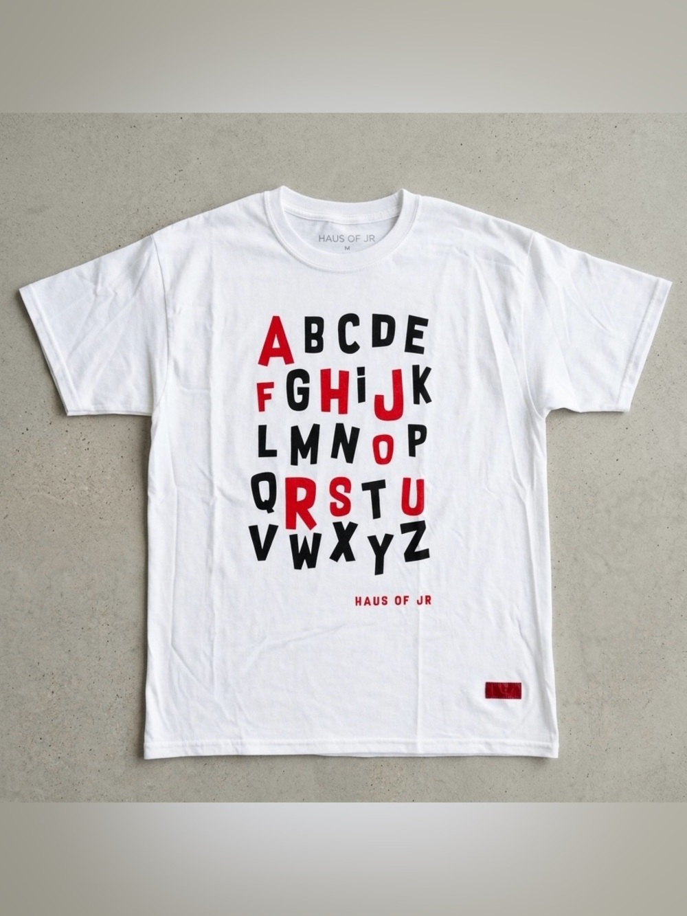 Haus of Jr Kids Unisex Alphabet Graphic Tee - Size 14 - New